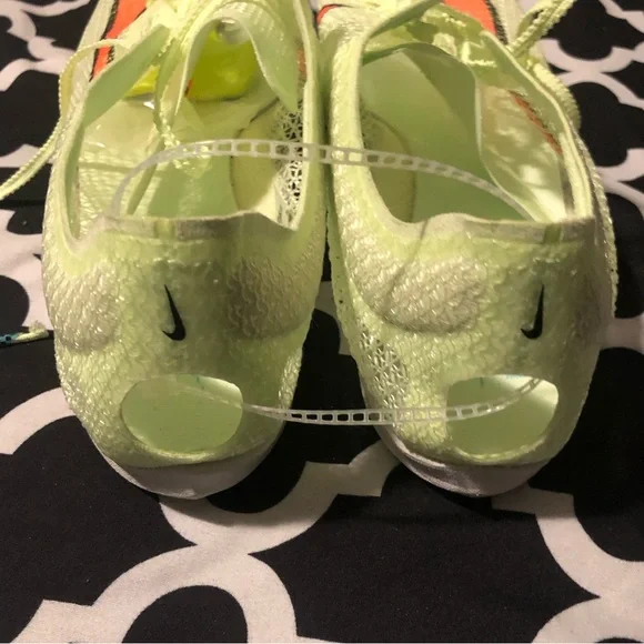 NIKE ZOOM SUPERFLY ELITE 2 Sprinting Spikes CD4382-700 “Barley Volt” Sz 14 Lime